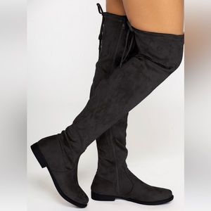 Black boots